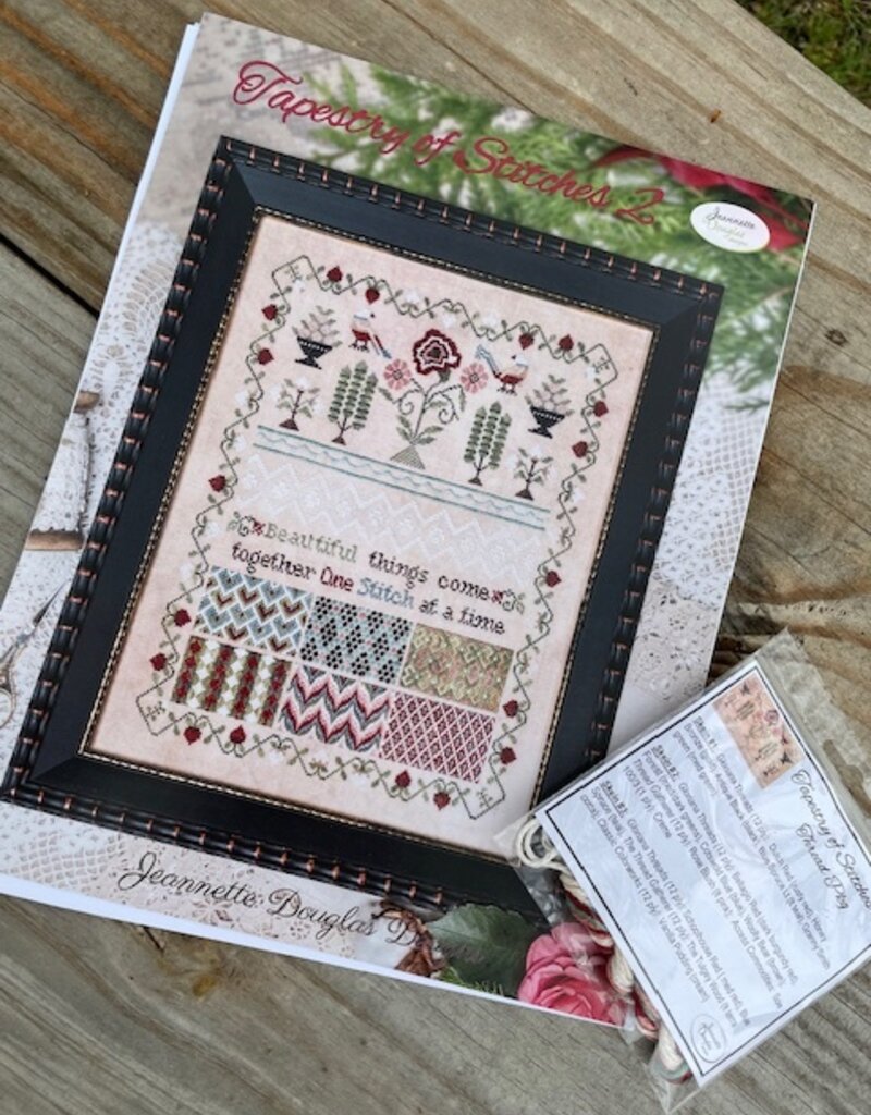 Jeannette Douglas - Tapestry of Stitches 2 with Embellishment Pack