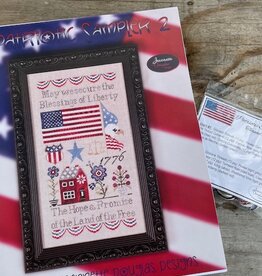 Jeannette Douglas  - Patriotic Sampler 2 with Embellishment Pack
