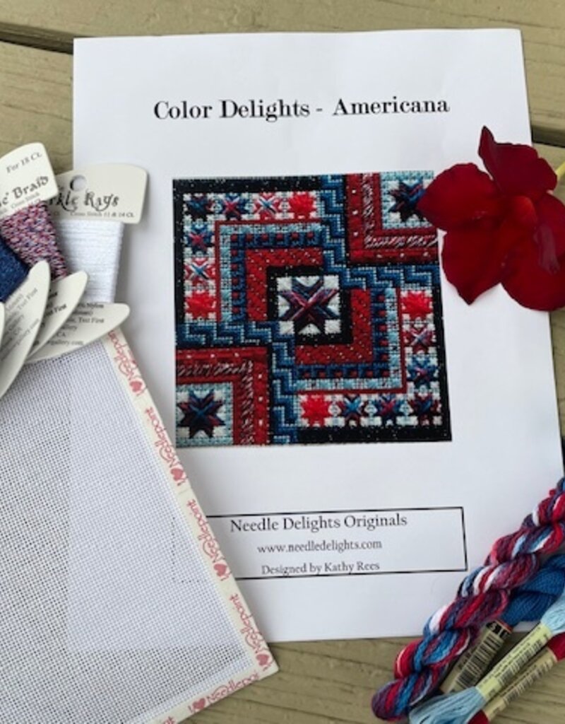 Needle Delights  Color Delights Americana Kit