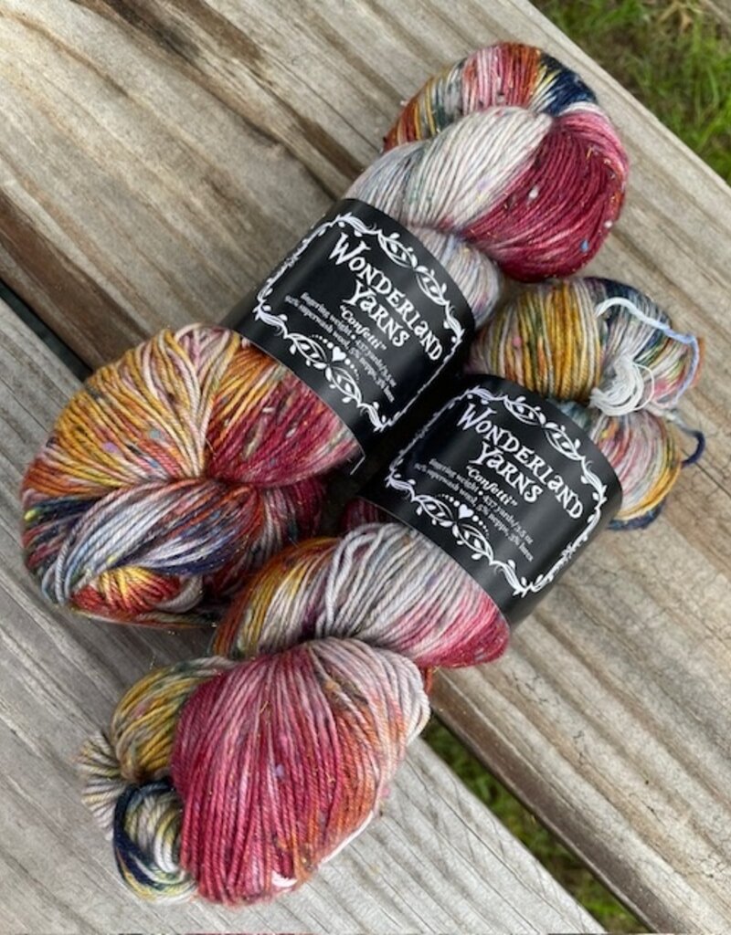 Wonderland Confetti, Heirloom Linen