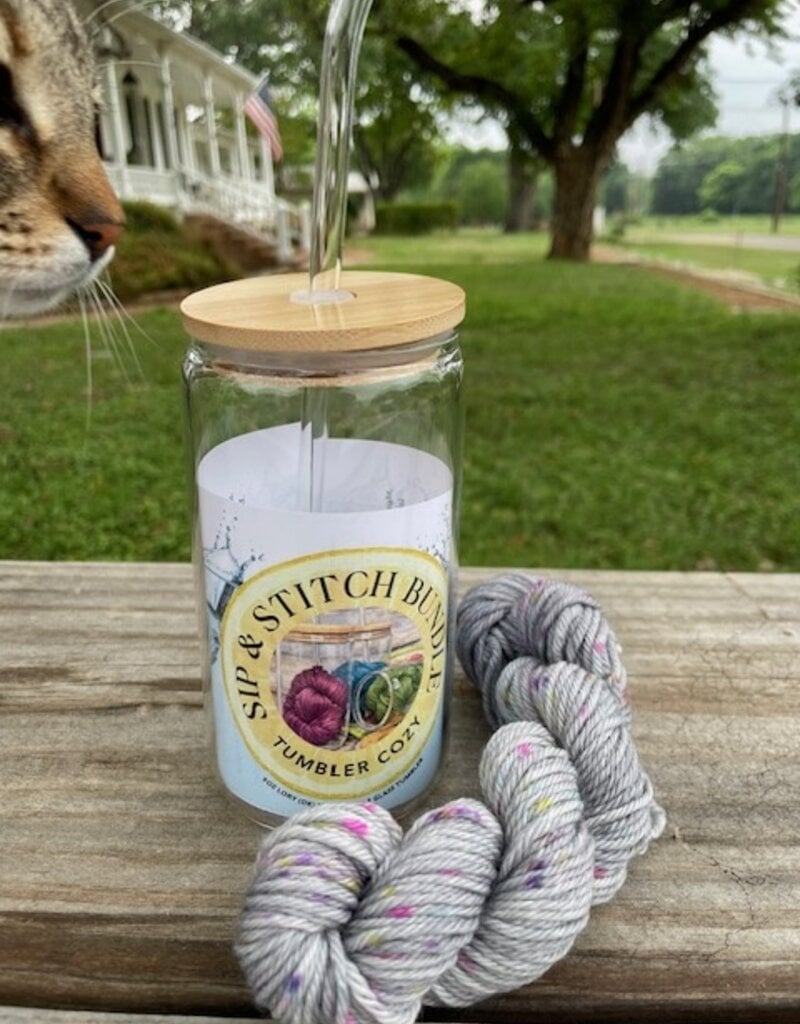 Wonderland - Countryside Tumbler Cozy Kit in Lory, Grey