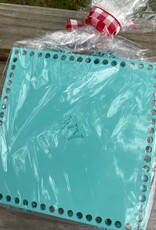 Wonderland Tisket-Tasket Basket Kit in Walrus, Mermaid Aqua