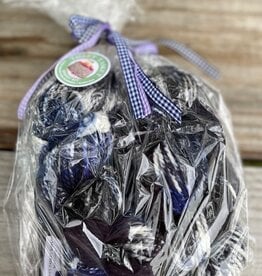 Wonderland Tisket-Tasket Basket Kit in Walrus, Blueberry Frost