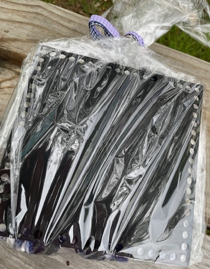 Wonderland Tisket-Tasket Basket Kit in Walrus, Blueberry Frost