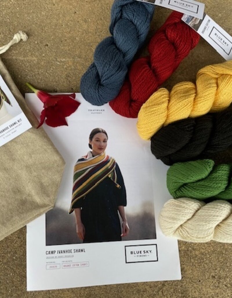 Blue Sky - Camp Ivanhoe Shawl Kit