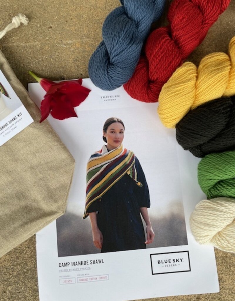 Blue Sky - Camp Ivanhoe Shawl Kit