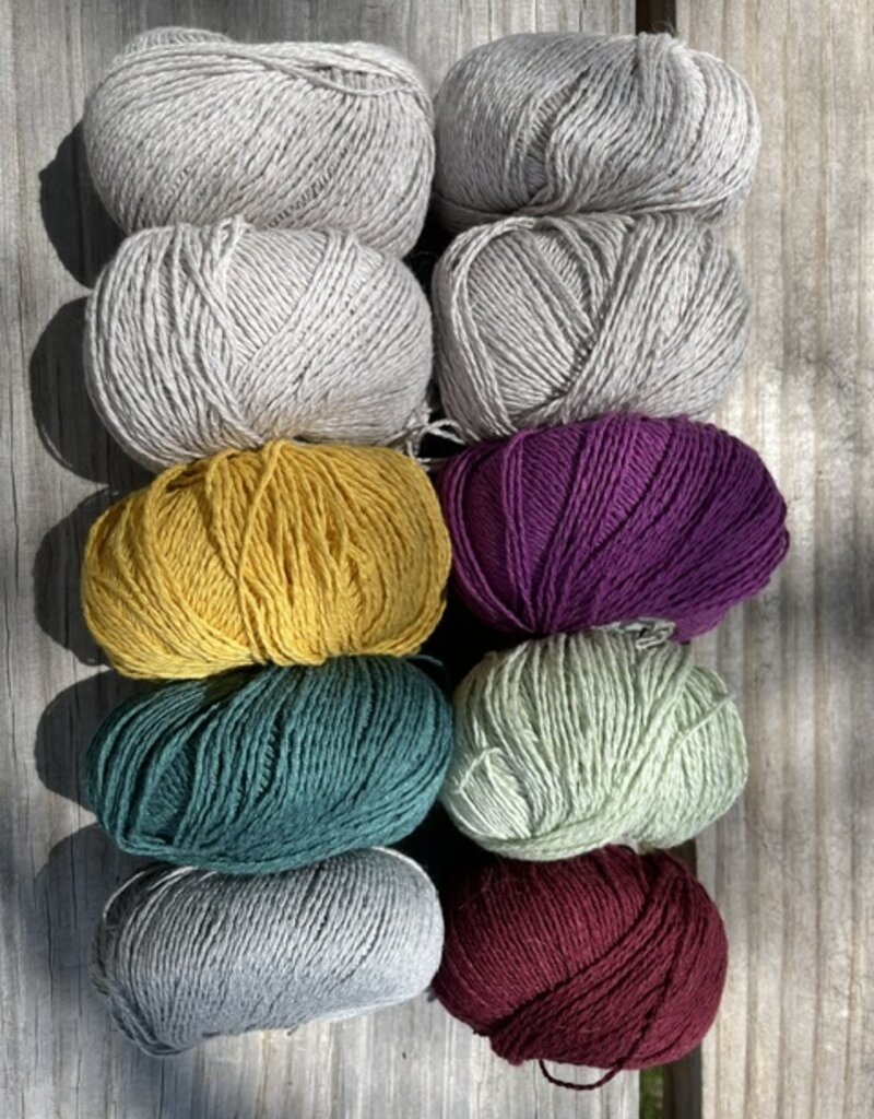 Hempathy Sunday Shawl (Crochet Kit) - Original Colors