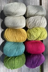 Hempathy Sunday Shawl (Crochet Kit) - Bright Colors