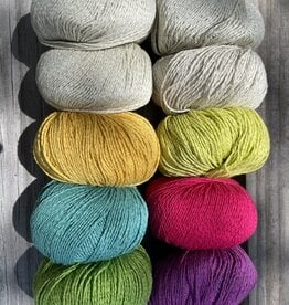 Hempathy Sunday Shawl (Crochet Kit) - Bright Colors