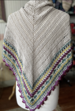 Hempathy Sunday Shawl (Crochet Kit) - Bright Colors