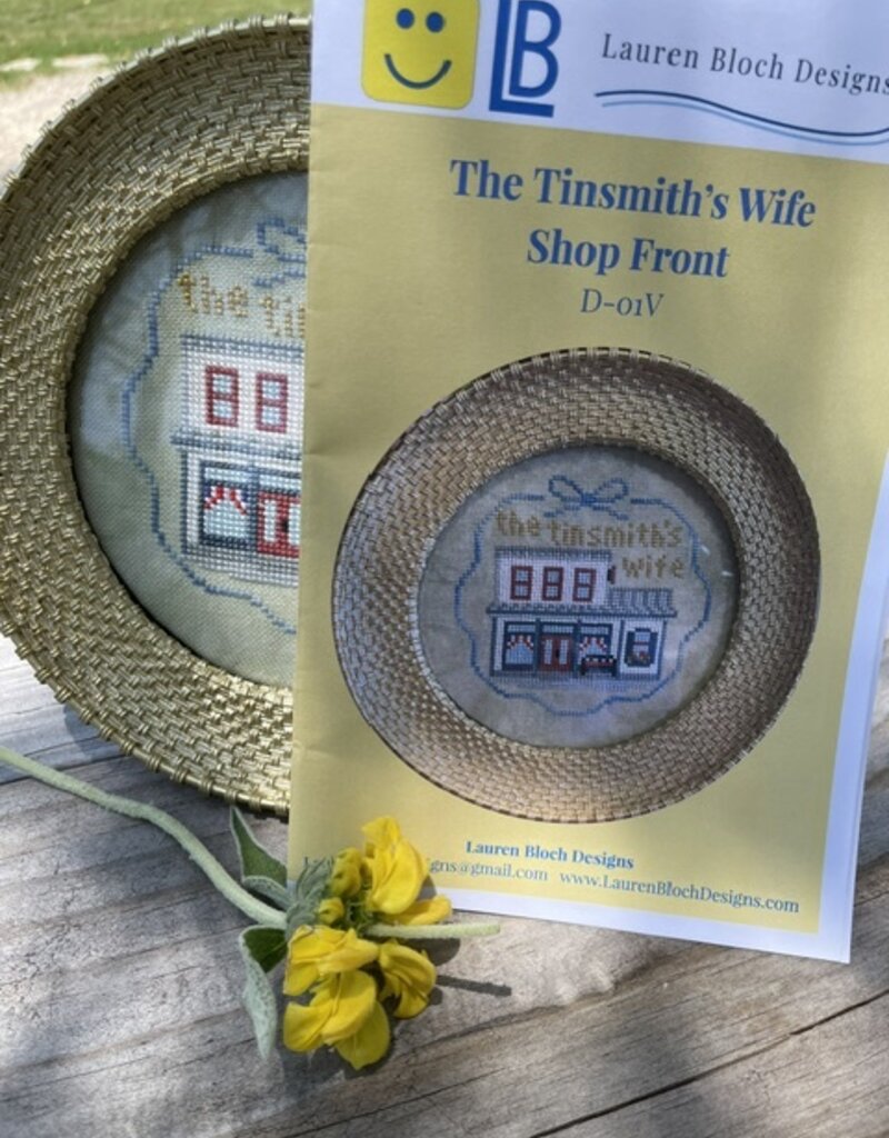 Lauren Bloch - The Tinsmith's Wife Shop Front (Cross Stitch)