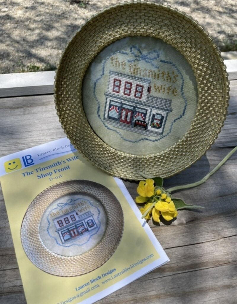 Lauren Bloch - The Tinsmith's Wife Shop Front (Cross Stitch)
