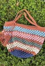 Hemp Yarn Granny Square Bag #2