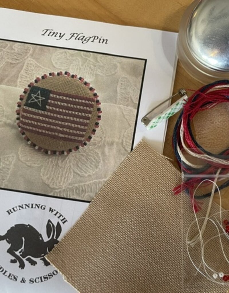 Running With  - "Sew Cute" Pin Kit - American Flag