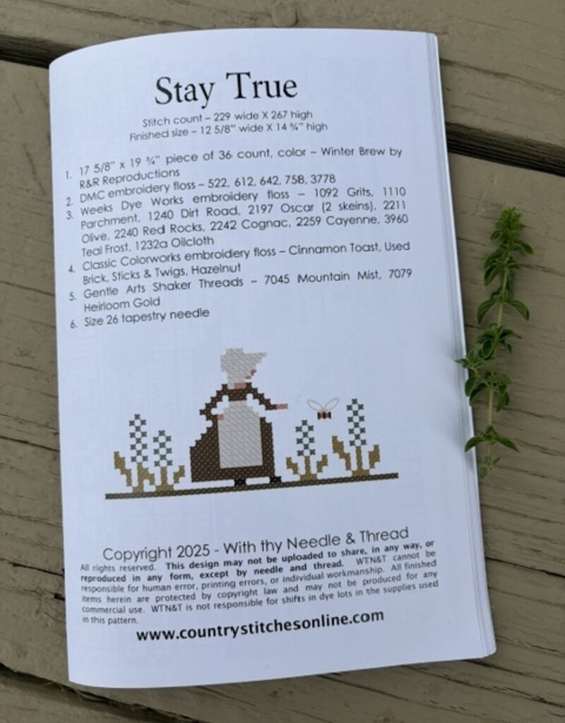 Country Stitches - CS380 Stay True