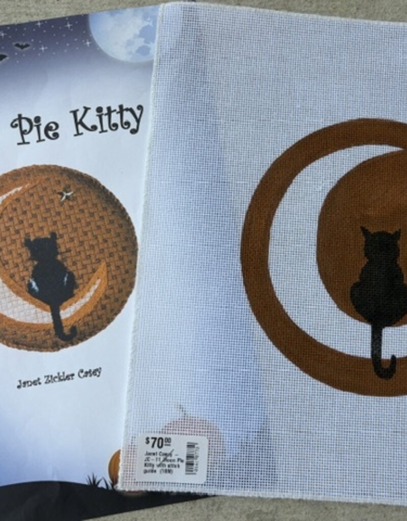 Janet Casey - JC-11 Moon Pie Kitty with stitch guide  (18M)