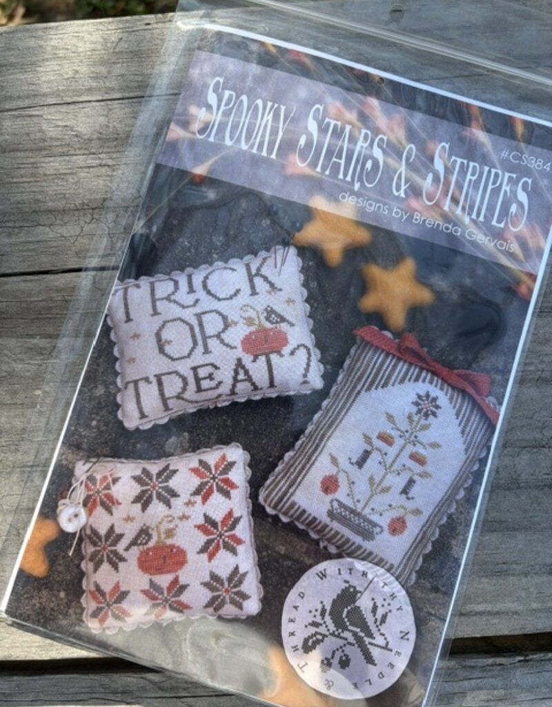 Country Stitches -  CS384 Spooky Stars & Stripes
