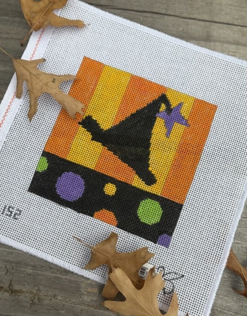 Beth Gantz - 152 Witch Hat (13M)  5" x 5"