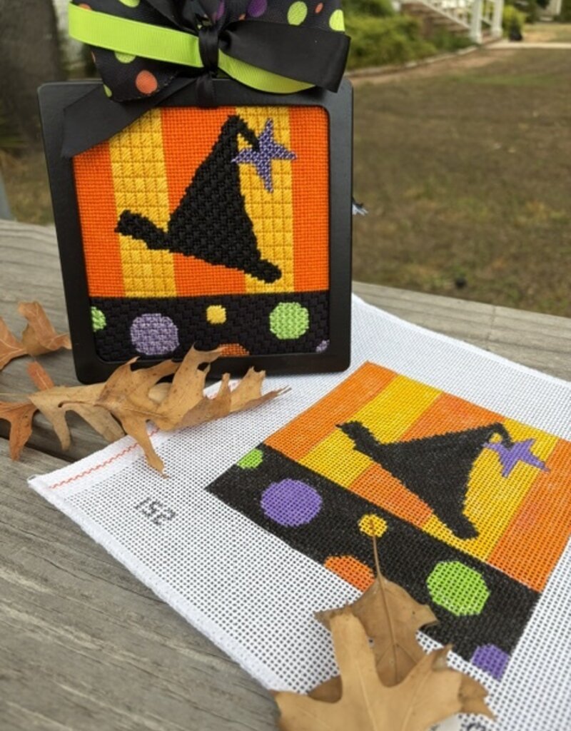 Beth Gantz - 152 Witch Hat (13M)  5" x 5"