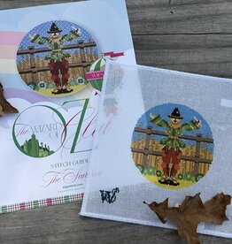 Wipstitch - Wizard of Oz Set:  The Scarecrow  (18M) 4-3/8"" Round