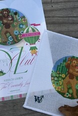 Wipstitch - Wizard of Oz Set:  The Cowardly Lion  (18M) 4-3/8"" Round