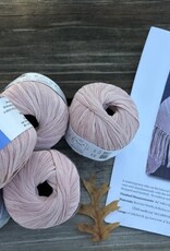 Urban Ranch Shawl Kit - Suede Chickadee Pink