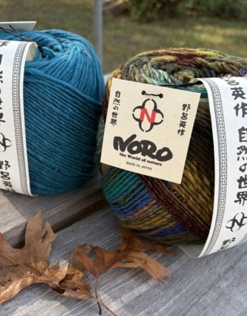 Noro Chevron Scarf #5 Teal #2