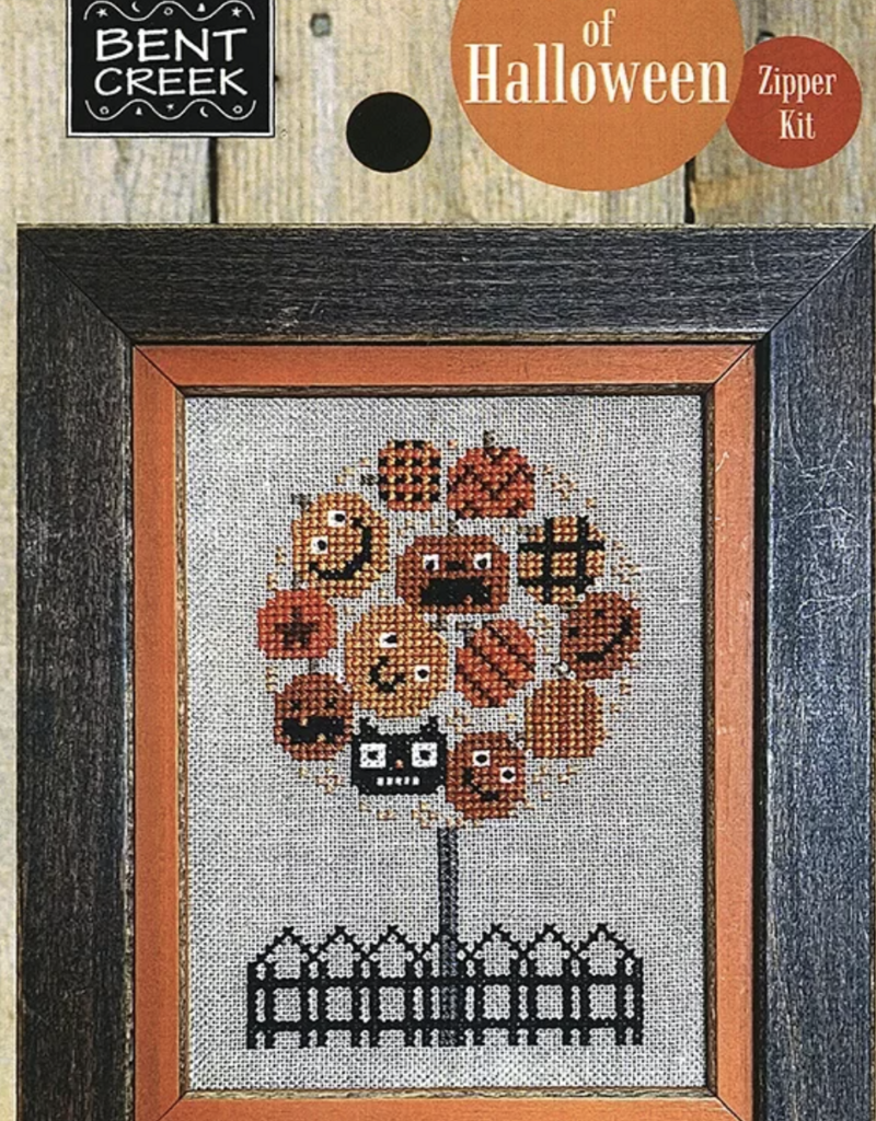 Bent Creek - Z197 Pop of Halloween Zipper