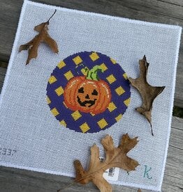 Kay Irby - K337 Halloween Round:  Pumpkin  (18M)    4"