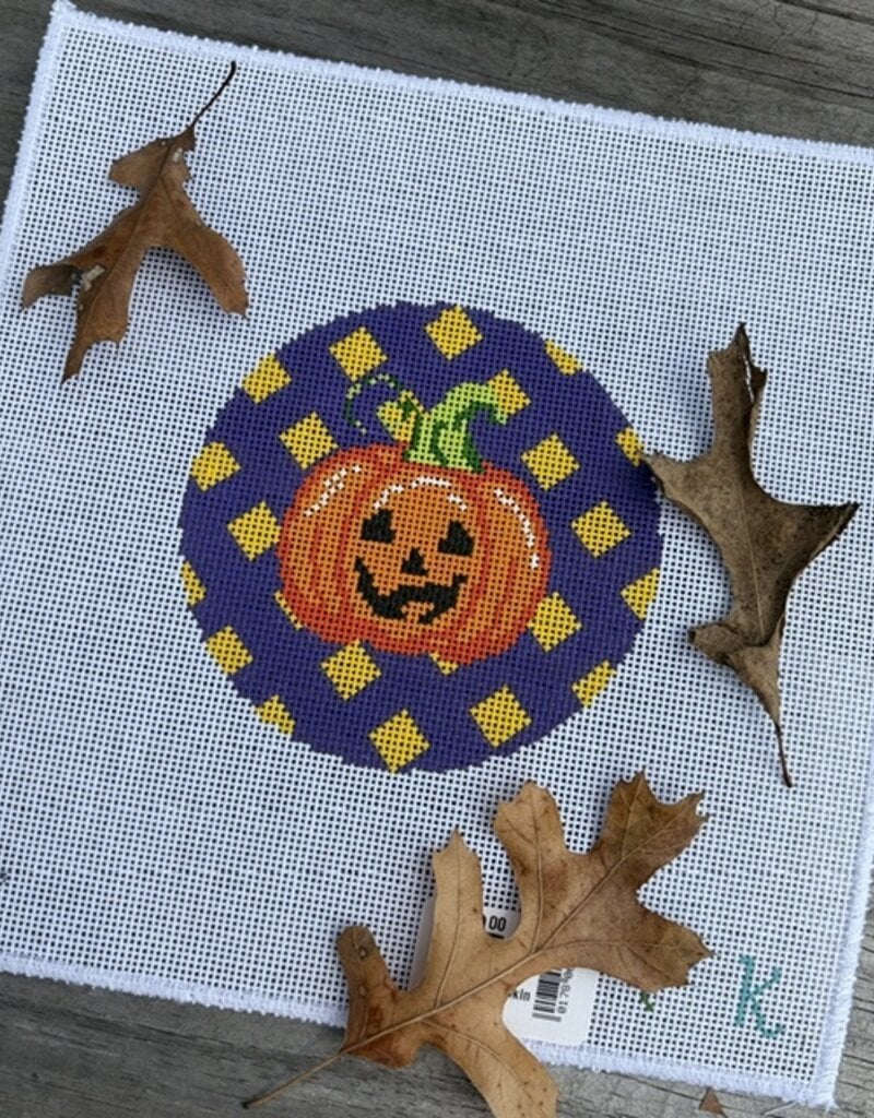 Kay Irby - K337 Halloween Round:  Pumpkin  (18M)    4"