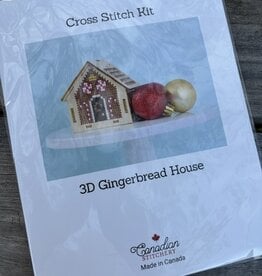 Canadian Stuitchery - 3D Gingerbread House Kit
