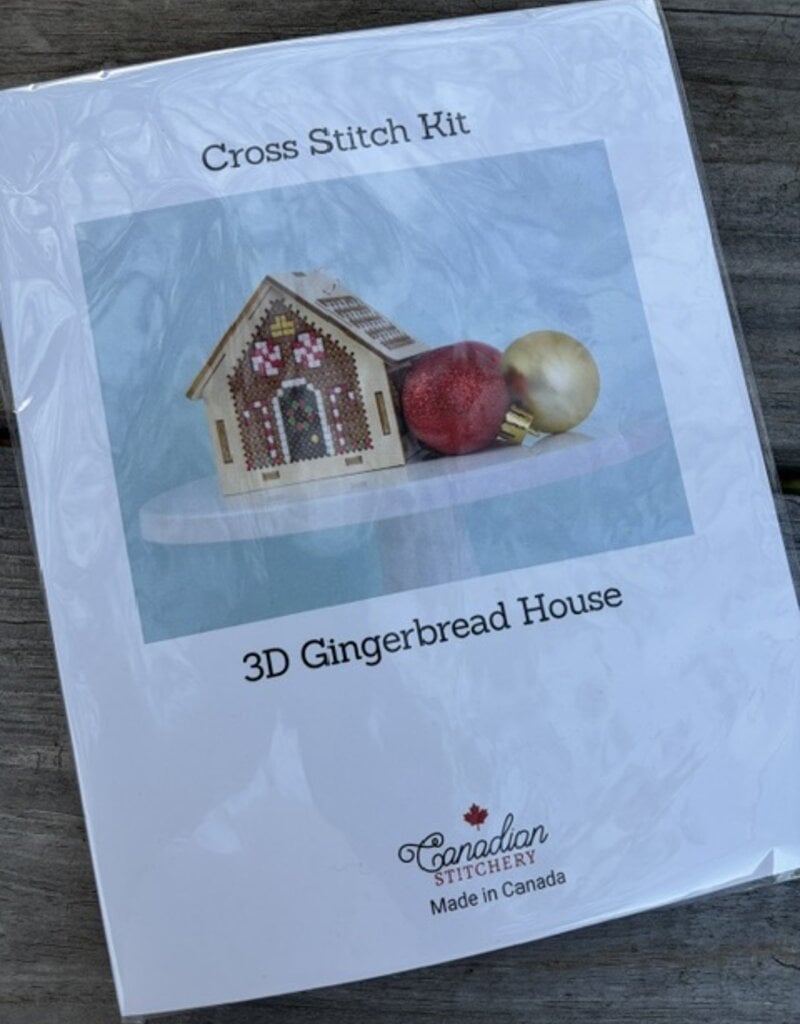 Canadian Stuitchery - 3D Gingerbread House Kit