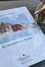Canadian Stuitchery - 3D Gingerbread House Kit