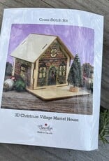 Canadian Stuitchery - 3D Christmas Village Mantle House