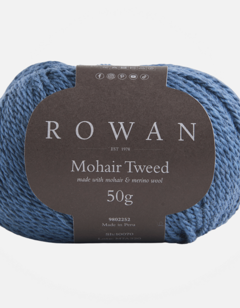 Rowan Mohair Tweed 10070 Steel