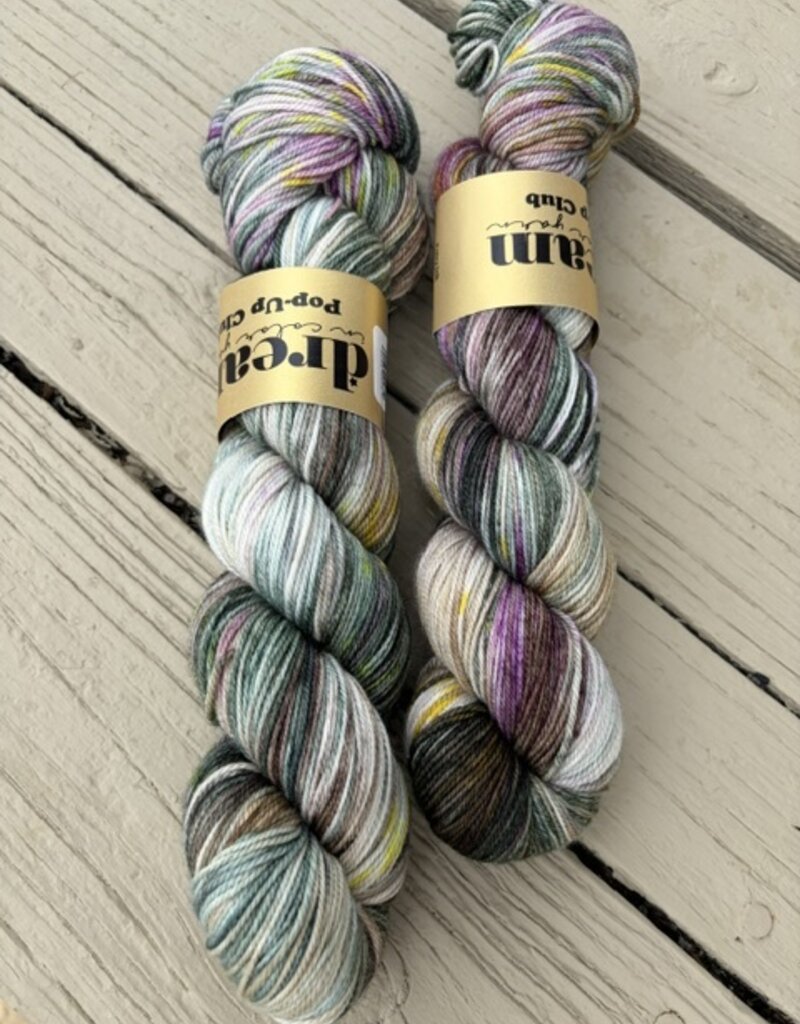 Dresm in Color - Pop-up Club:  Smooshy Cashmere Fairy Ink
