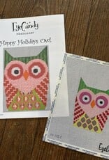 N110B Happy Holidays Owl with Stitch Guide (18M)