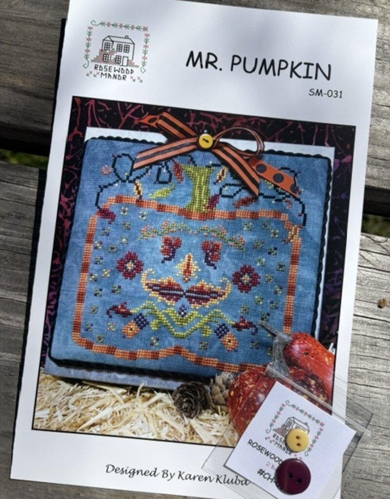 SM-031BB Mr.. Pumpkin with Buttons  (Rosewood)