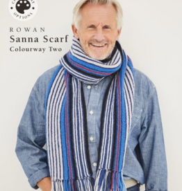 Sanna Scarf Kit - Blue
