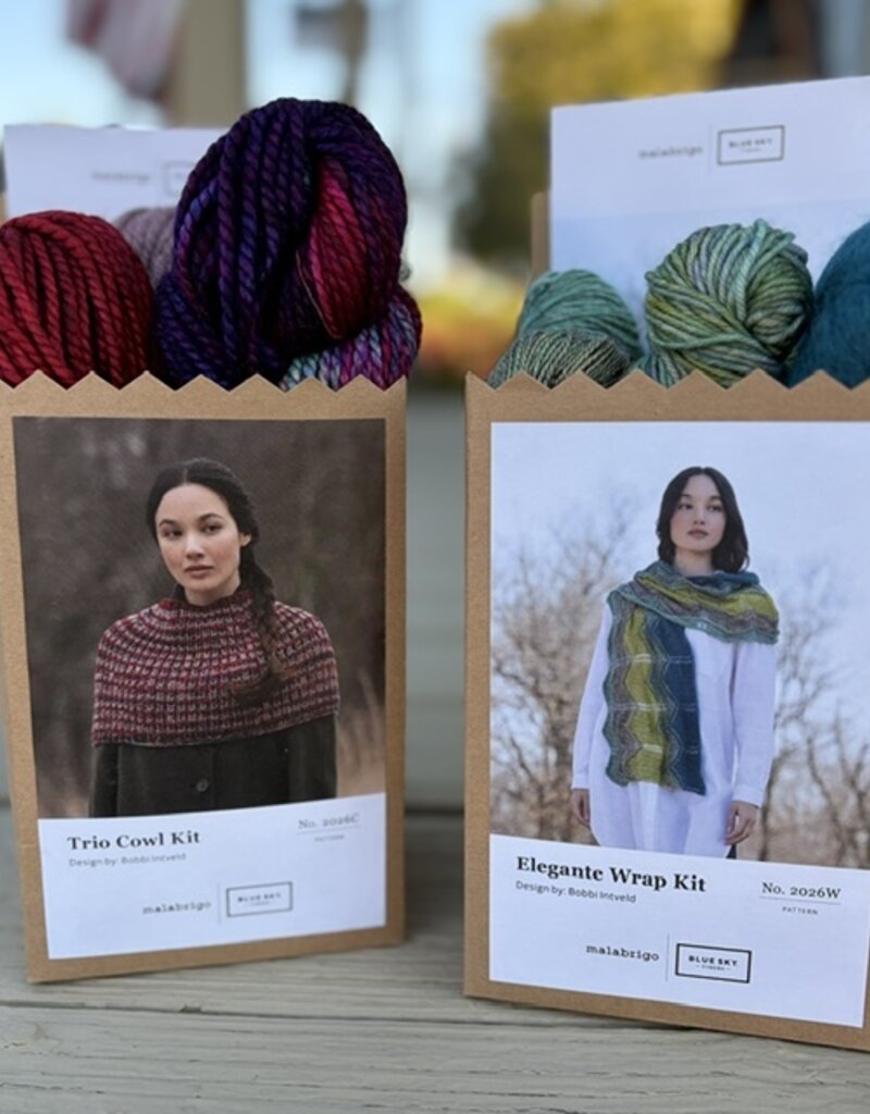 Malabrigo 2026 Holiday Kit #2:  Trio Cowl