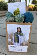 Malabrigo 2026 Holiday Kit #1:  Elegante Wrap