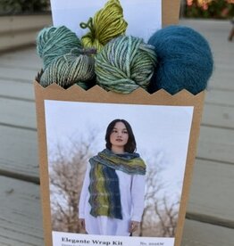 Malabrigo 2026 Holiday Kit #1:  Elegante Wrap
