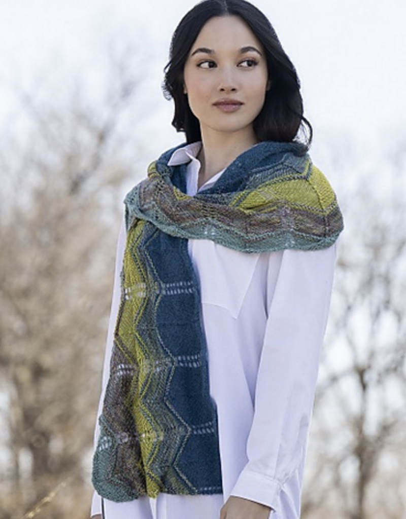 Malabrigo 2026 Holiday Kit #1:  Elegante Wrap