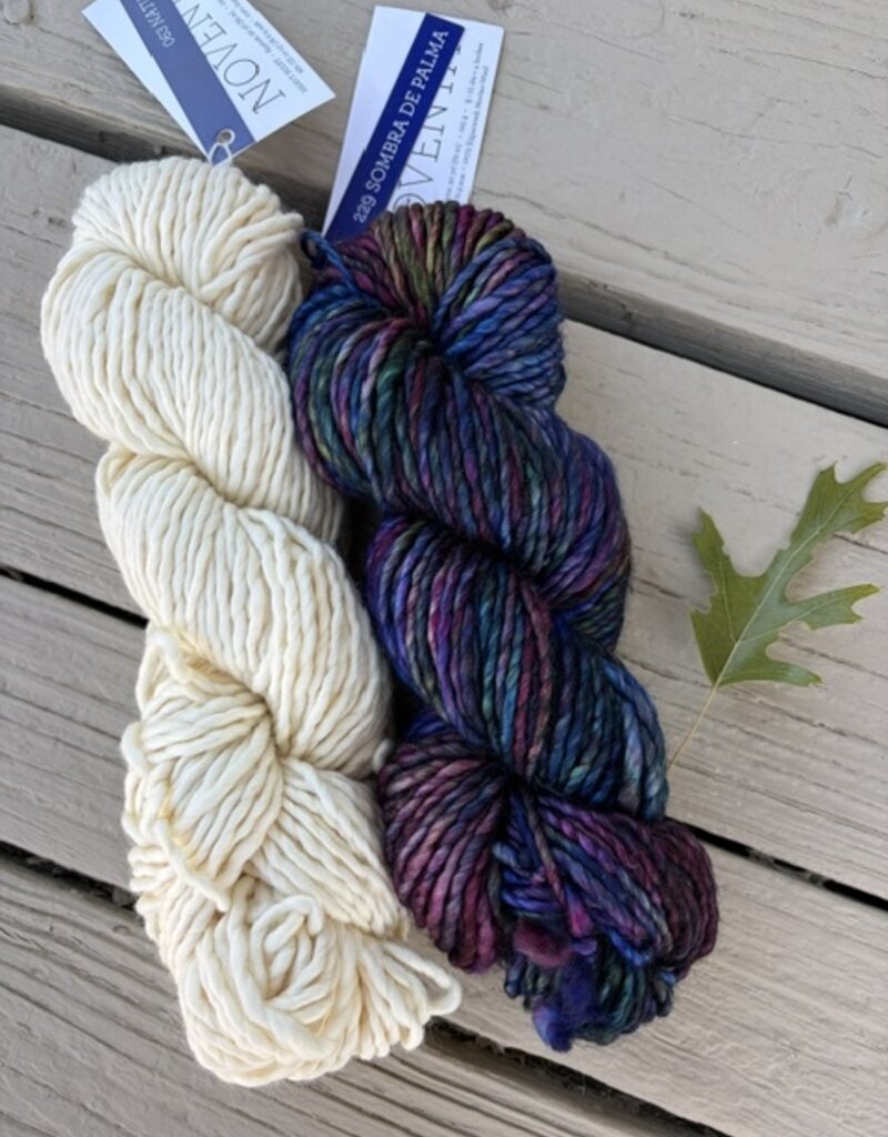 Churchmouse & Malabrigo Cowl, Sombra de Palma & Natural