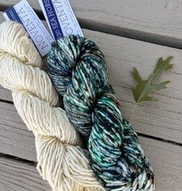 Churchmouse & Malabrigo Cowl, Sea Horse & Natural