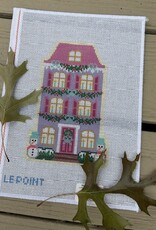 Le Point - LP96 Christmas Village. Purple Row House (13M)