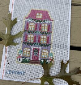 Le Point - LP96 Christmas Village. Purple Row House (13M)