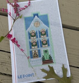 Le Point - LP44 Christmas Village. Blue Row House (13M)