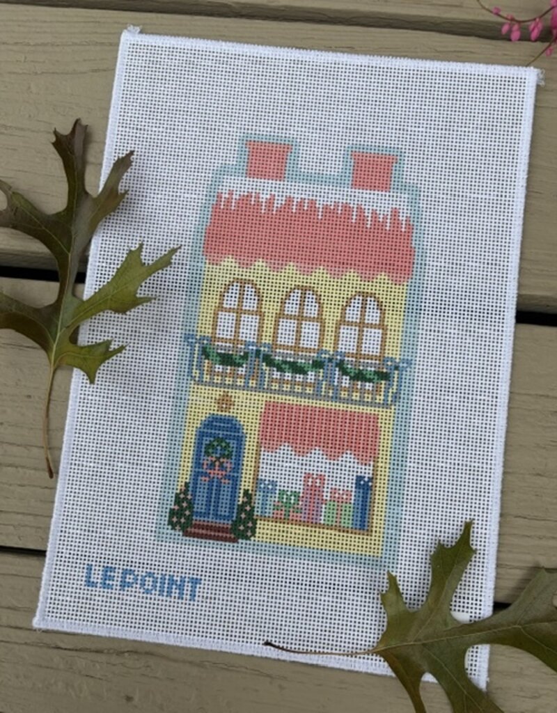 Le Point - LP45 Christmas Village. Yellow Shop (13M)