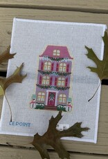 Le Point - LP96 Christmas Village. Purple Row House (18M)
